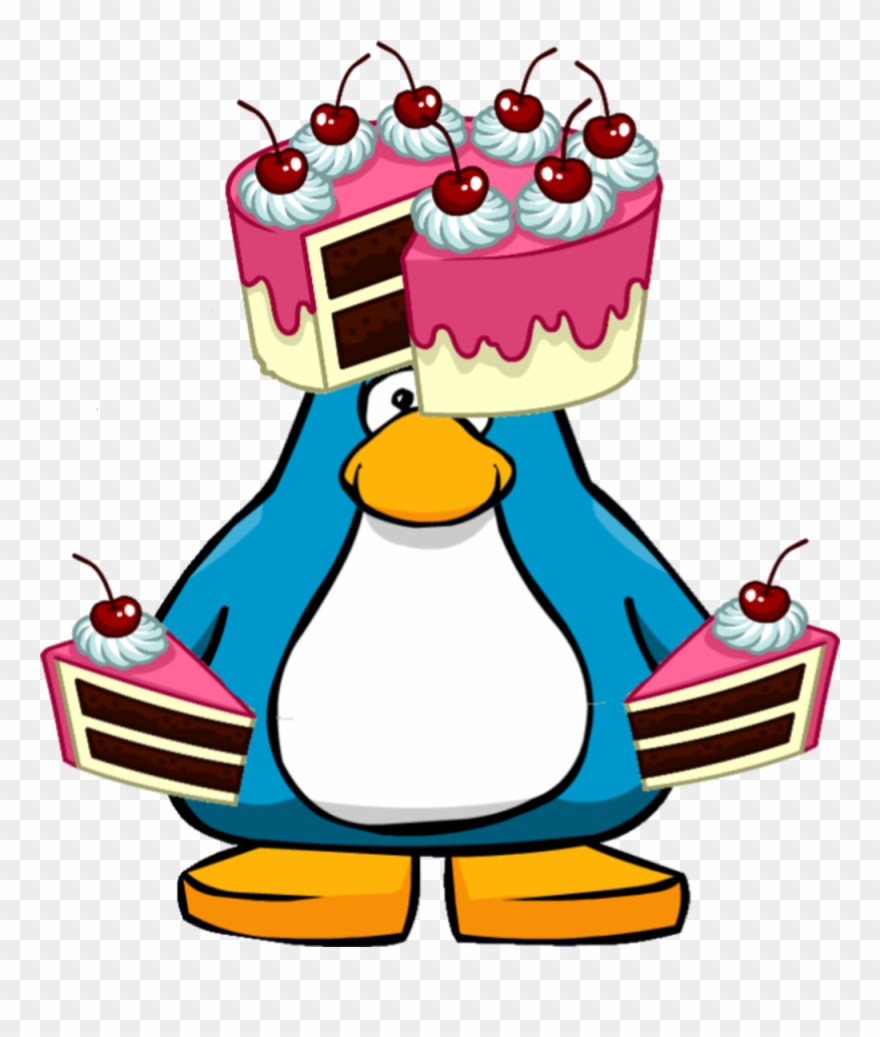 Club Penguin Wiki - Club Penguin Cake Hat Clipart