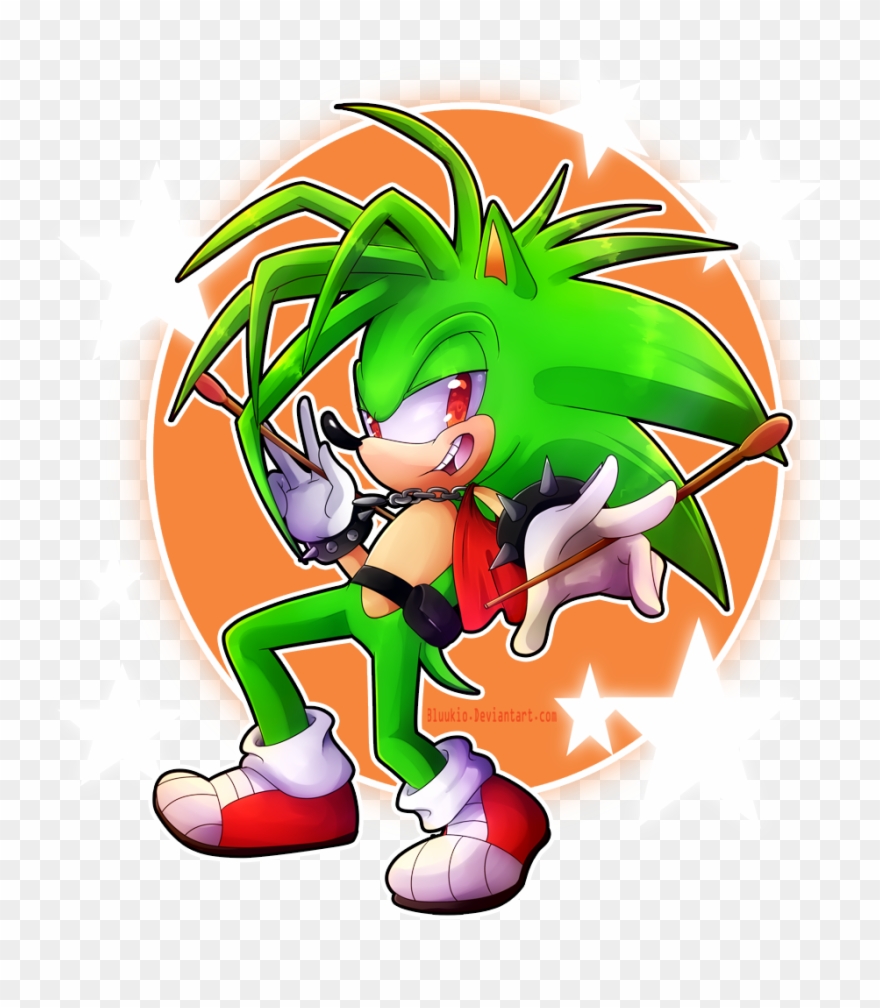 Speed Paint, Sonic The Hedgehog, The Flash, Characters, - Awesome Manic The Hedgehog Clipart