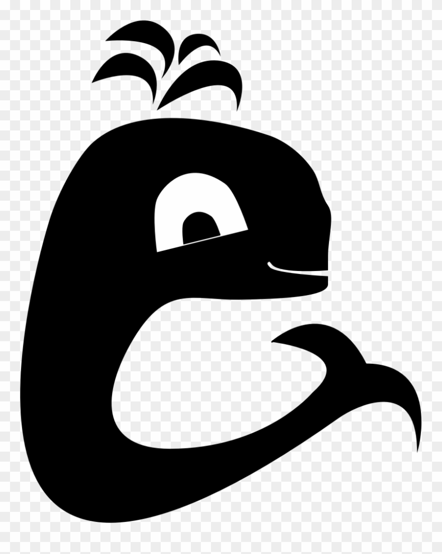 All Photo Png Clipart - Whale Positive And Negative Space Art Transparent Png