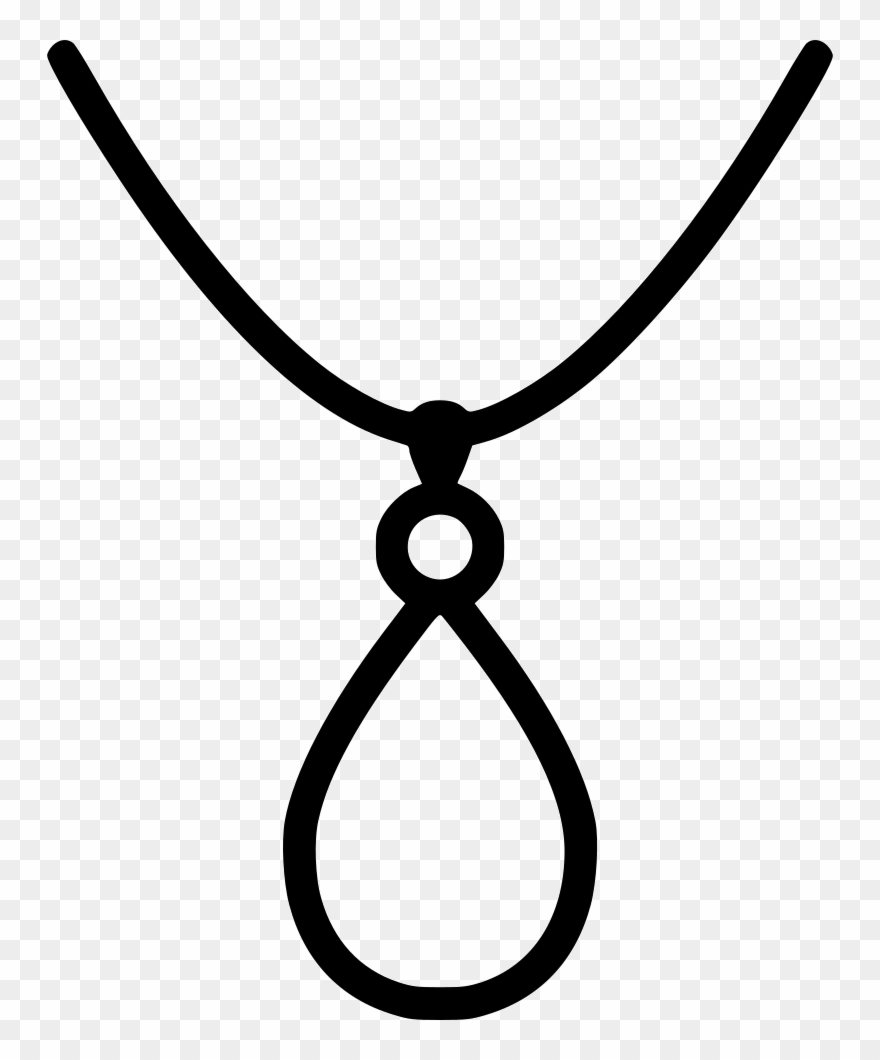 Necklace Svg Man Png Clipart