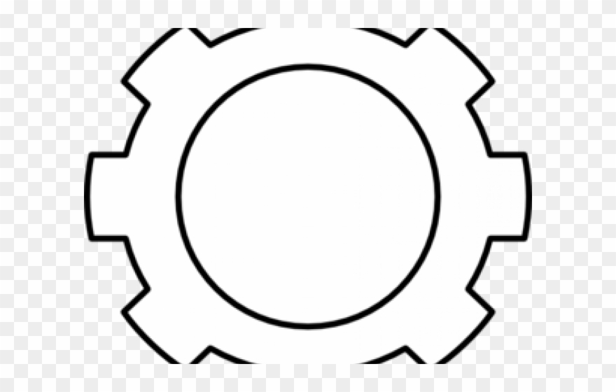 Gears Clipart Vector Art - Circle - Png Download