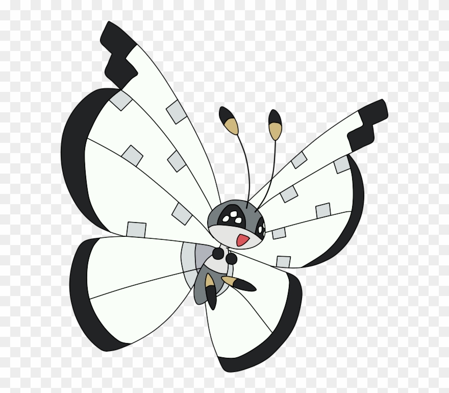 19,542,000 Exp - Imagenes Del Pokemon Vivillon Clipart