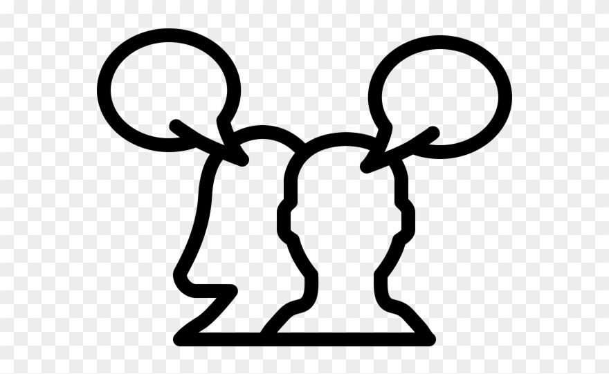 Presentation Of 2 Videos Group Discussion, With The - Scalable Vector Graphics Clipart