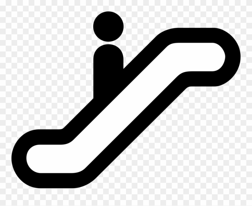 Escalator Sign No Symbol Computer Icons - Escalator Icon Vector Clipart