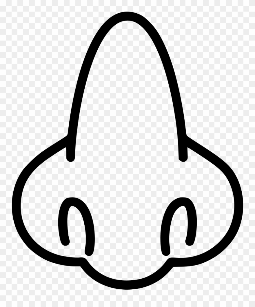 Biology Drawing Medicine Svg Black And White - Face Clipart