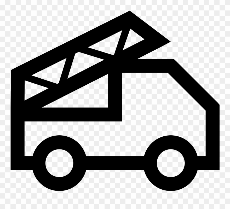Fire Truck Icon - Inventory Management Icon Png Clipart