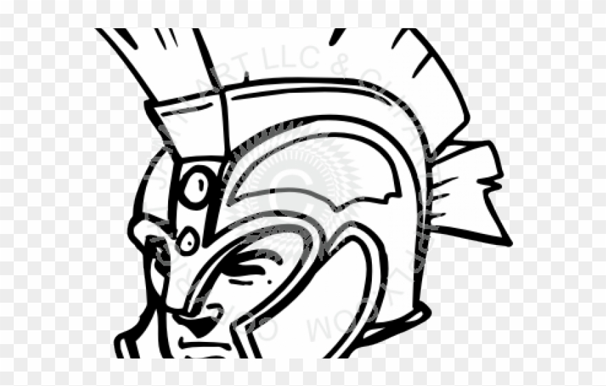 Trojan Clipart Transparent - Trojan Head - Png Download