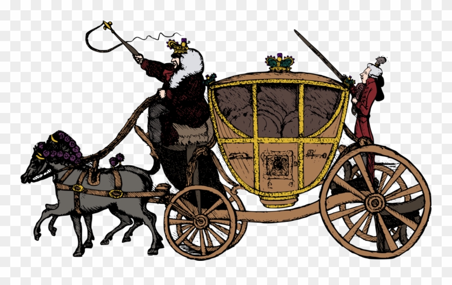 Horse-drawn Vehicle Carriage Horse And Buggy - Carriage Clipart - Png Download