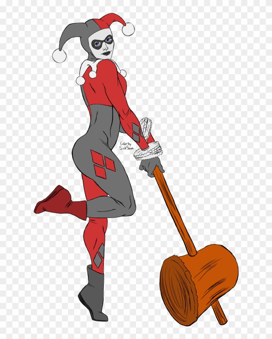 Gotham Girls, Joker And Harley Quinn, Otp, Dc Comics, - Classic Harley Quinn Pose Clipart
