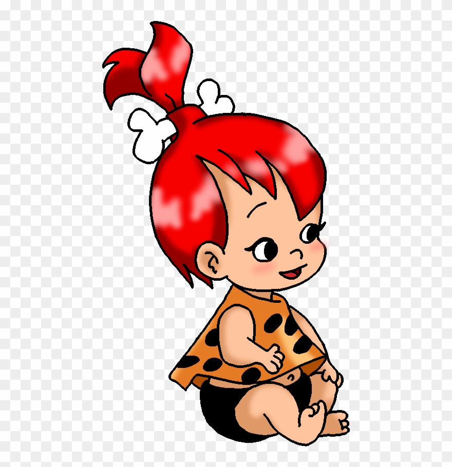 Pebble Clipart Flintstone Cute - Pebbles Flintstone Happy Birthday - Png Download