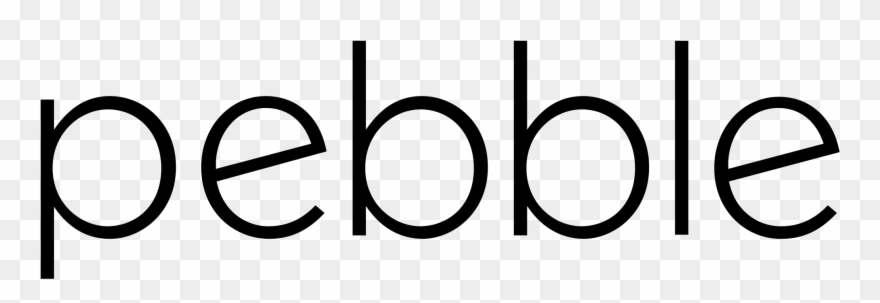 Svg Resize Pebble Clipart Transparent Library - Pebble Logo Png