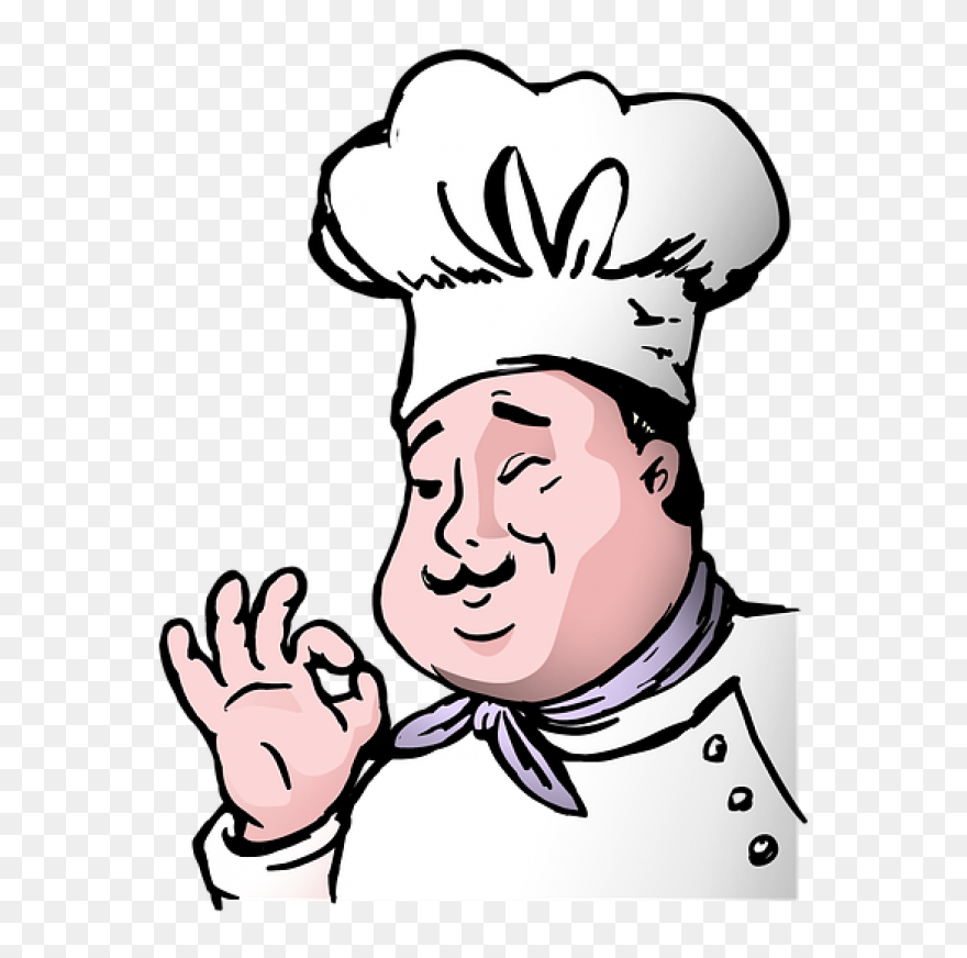 Cook,happy Holidays,good,holidays - Chef Vector Png Transparent Background Clipart