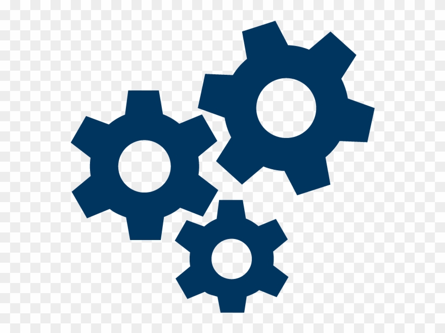 3 Gears Icon - Icon Clipart