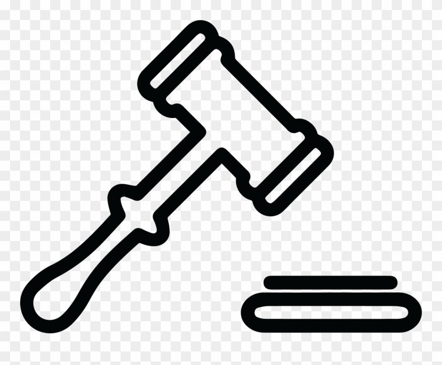 Contact Us - - Gavel Icln Png Clipart