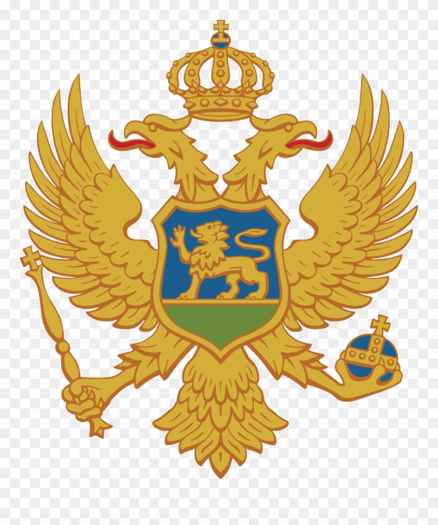 Coat Of Arms Of Montenegro - Montenegro Coat Of Arms Clipart