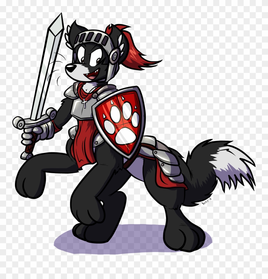 Red Knight - Red Clipart