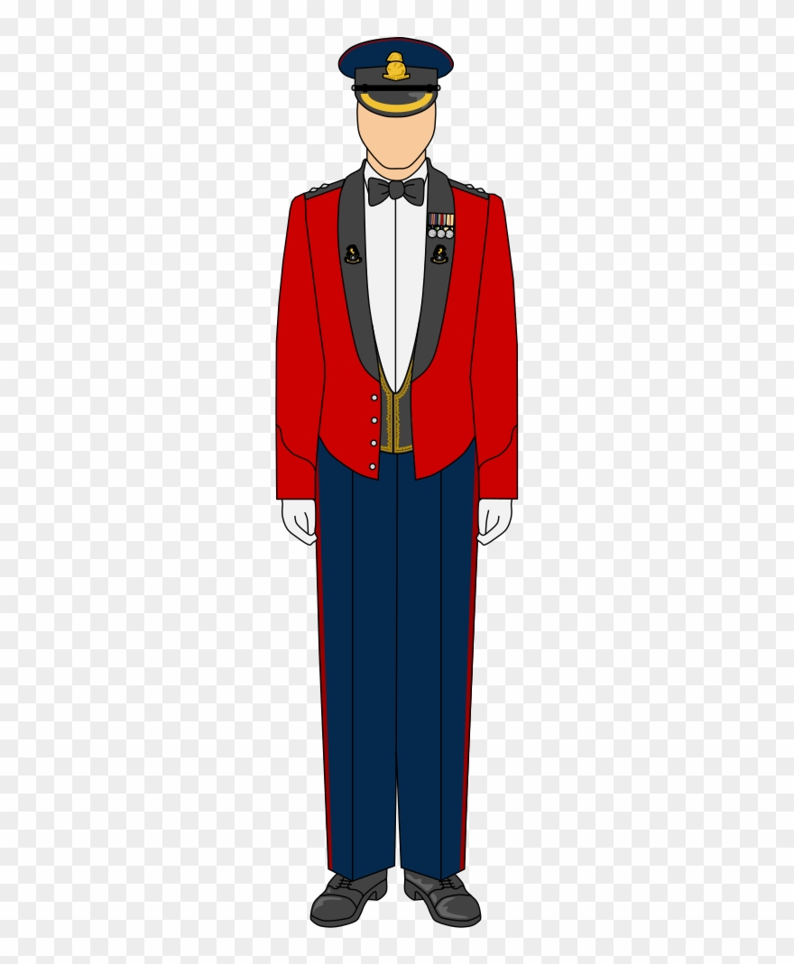 British Army Mess Dress - British Army No 10 Dress Clipart