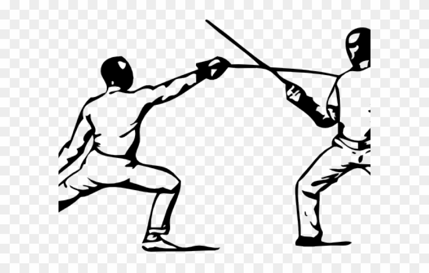 Fencing Parry Clipart