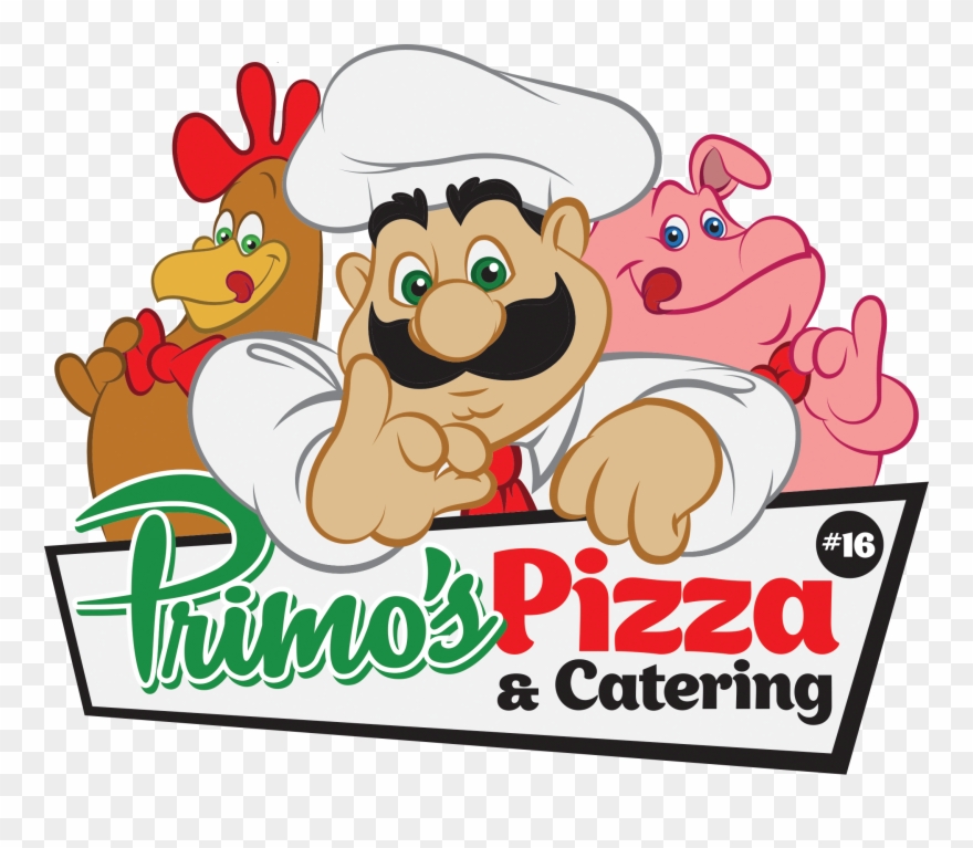 Primo's Pizza Logo - Primos Pizza Allen Park Clipart