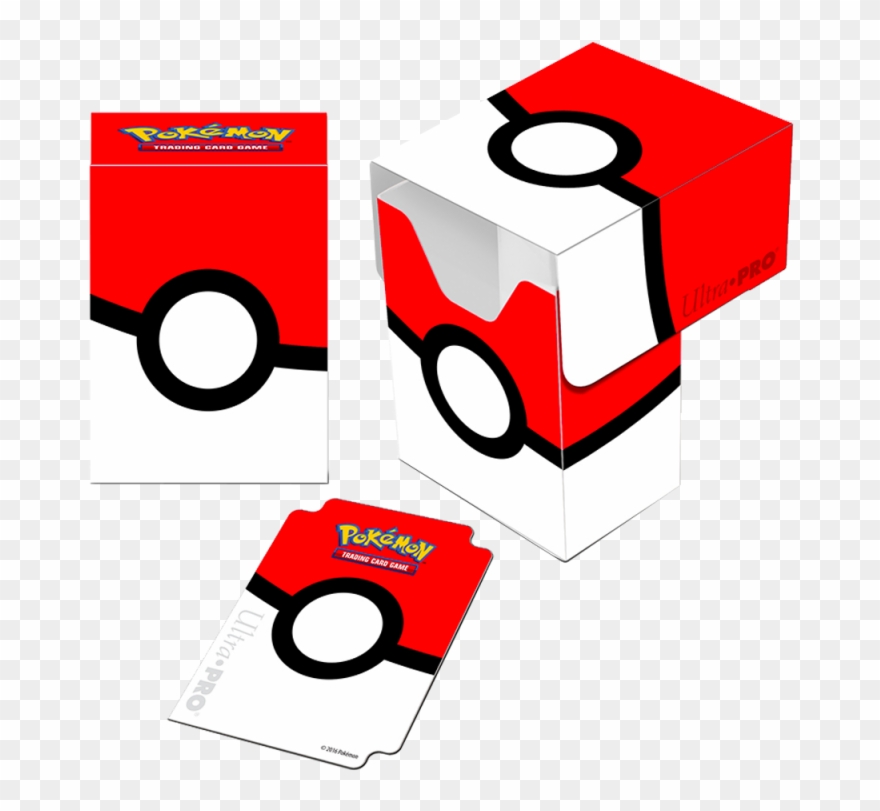 Pokeball Full-view Deck Box - Pokeball Ultra Pro Deck Box Clipart