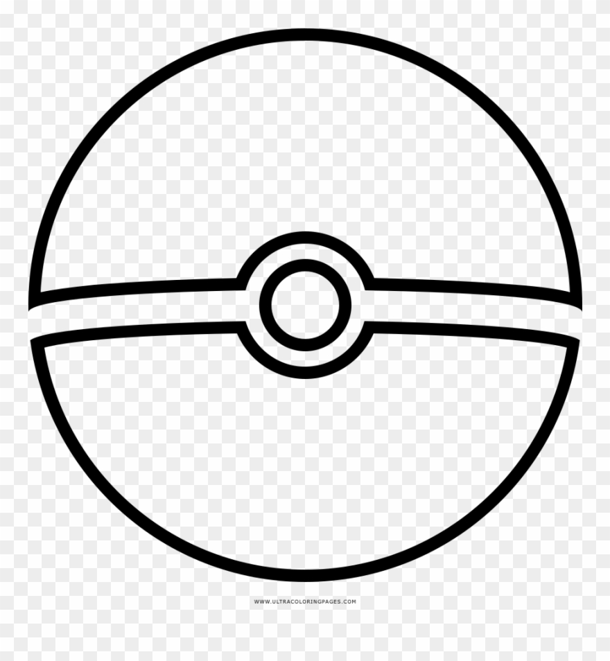 Exploit Pokeball Coloring Pages Page - Bola De Pokemon Para Colorear Clipart