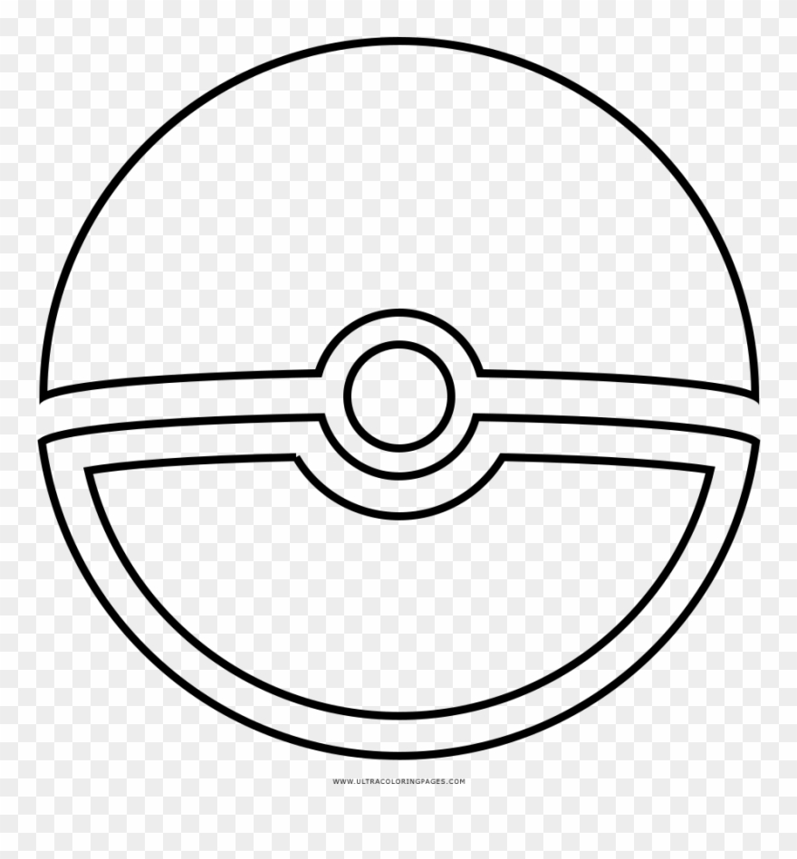 Unconditional Pokeball Coloring Pages Page - Pokeball Coloring Page Clipart