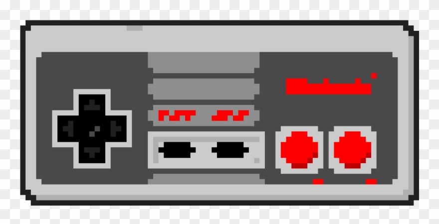 Nes Controller - Nintendo Entertainment System Clipart