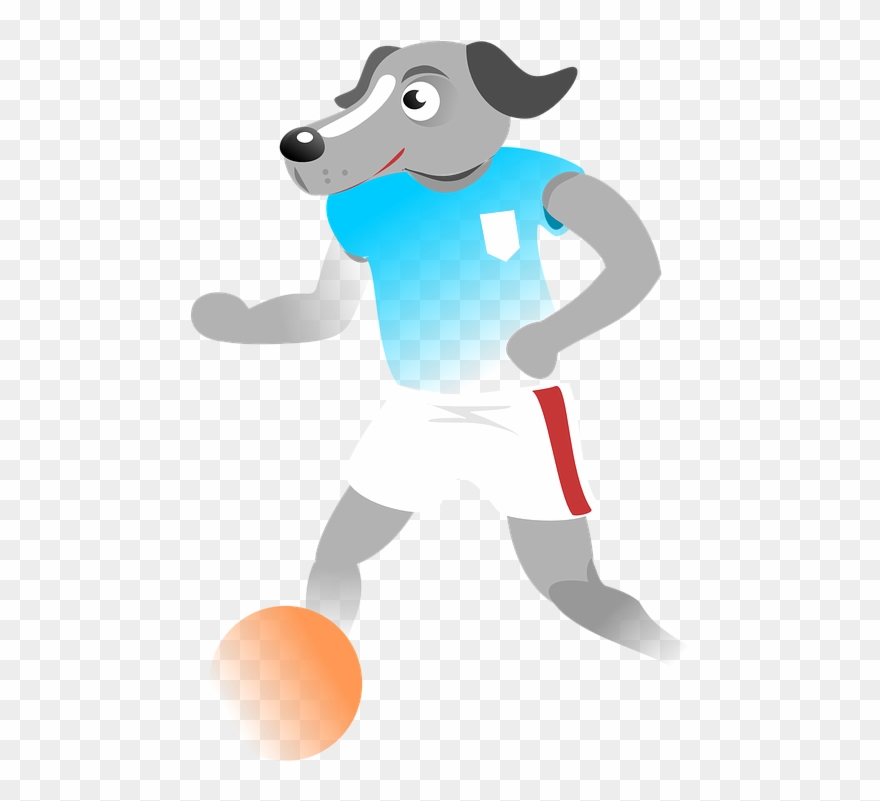 Dog, Football, Hound - Dog Clipart