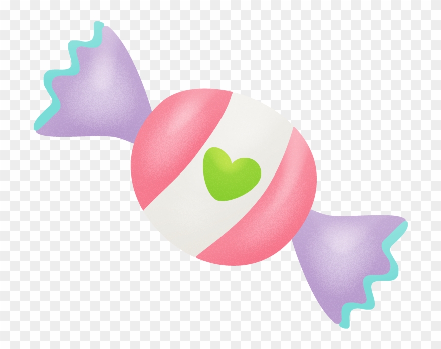 Clipart Candy Party - Bala Doce Desenho Png Transparent Png