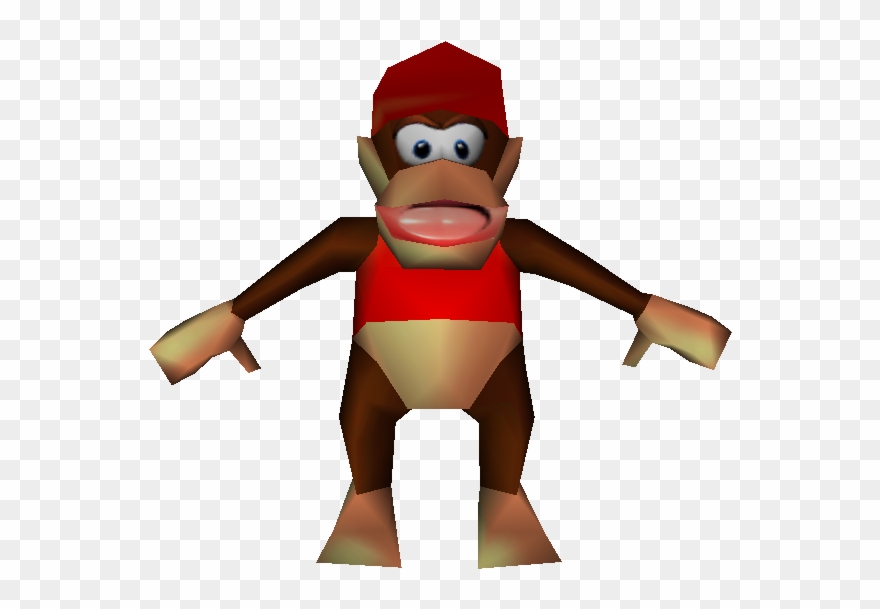 4298067 - Diddy Kong Transparent Clipart