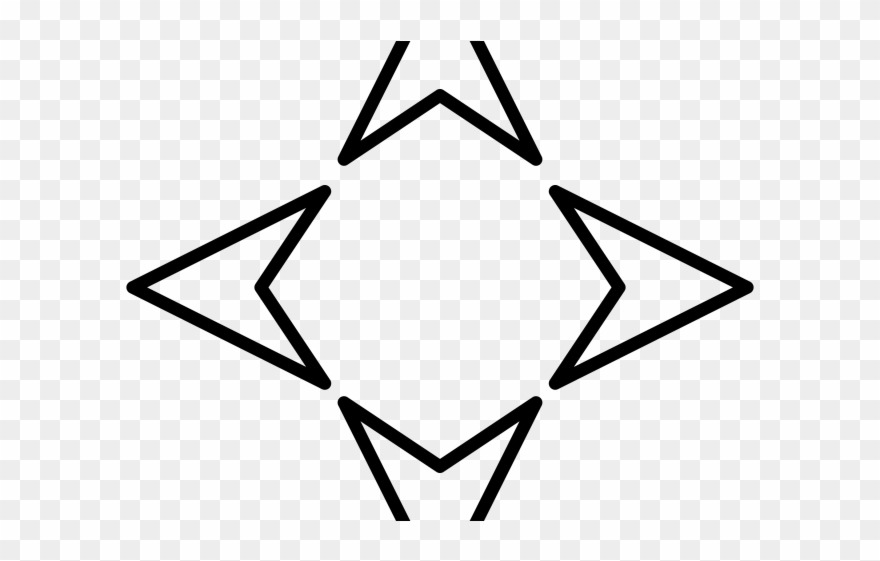 East Clipart Direction Arrow - Direction Arrows - Png Download