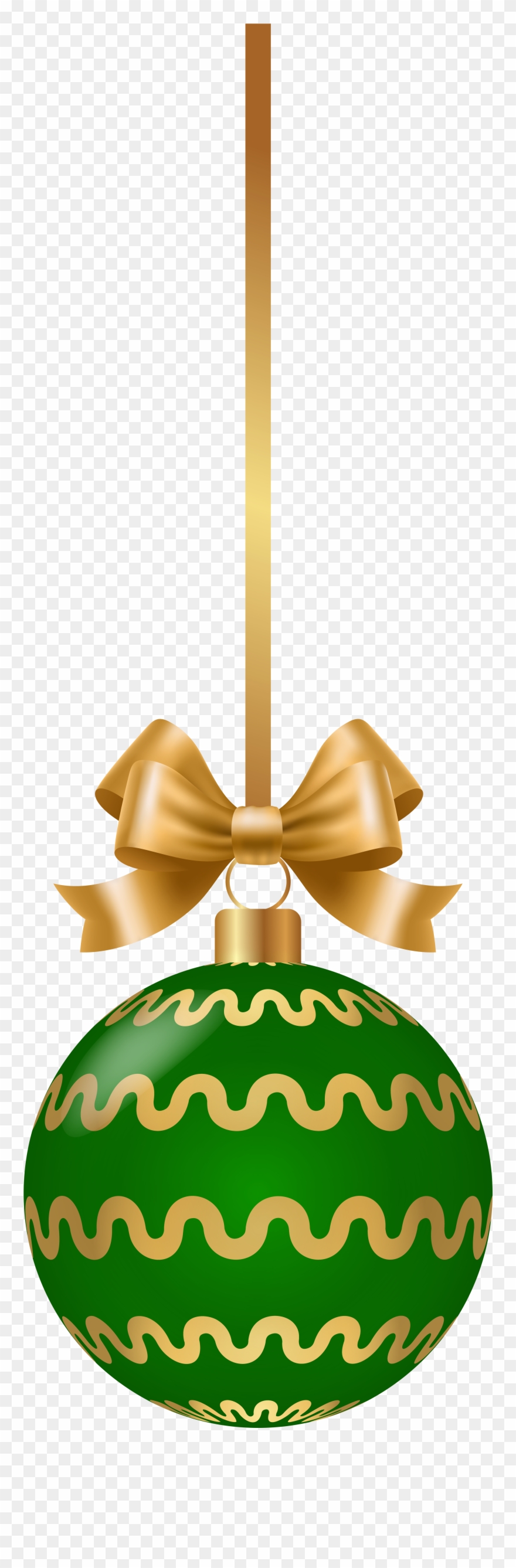Green Christmas Ball Png Clip Art - Clip Art Transparent Png