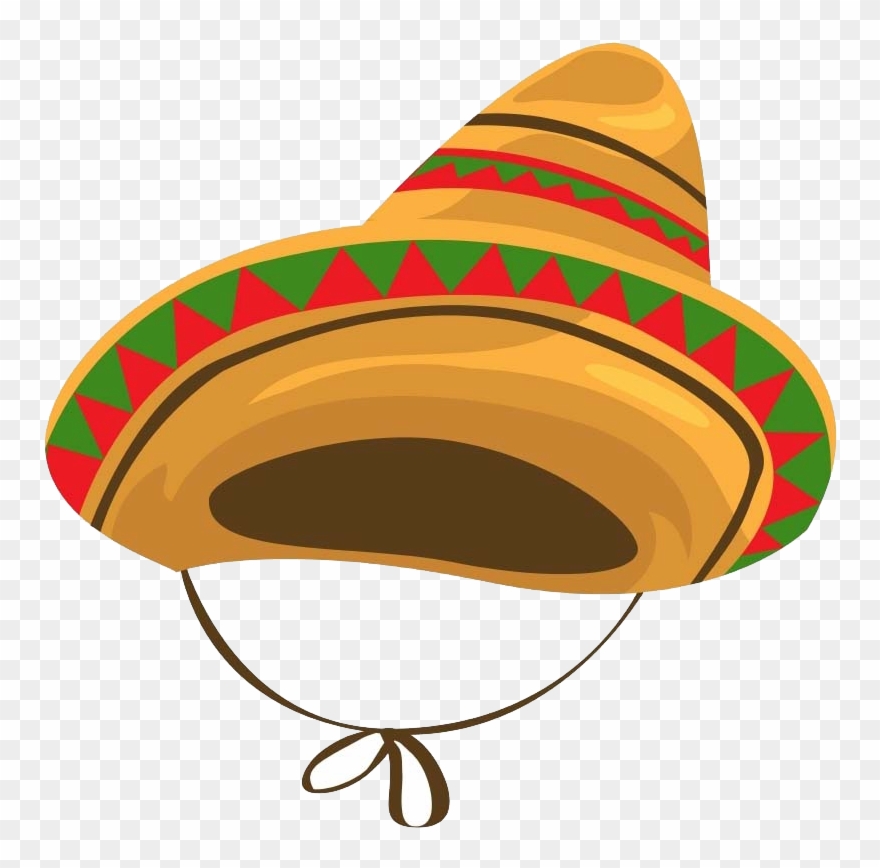 Sombrero Hat Png - Sombrero Mexicano Animado Png Clipart