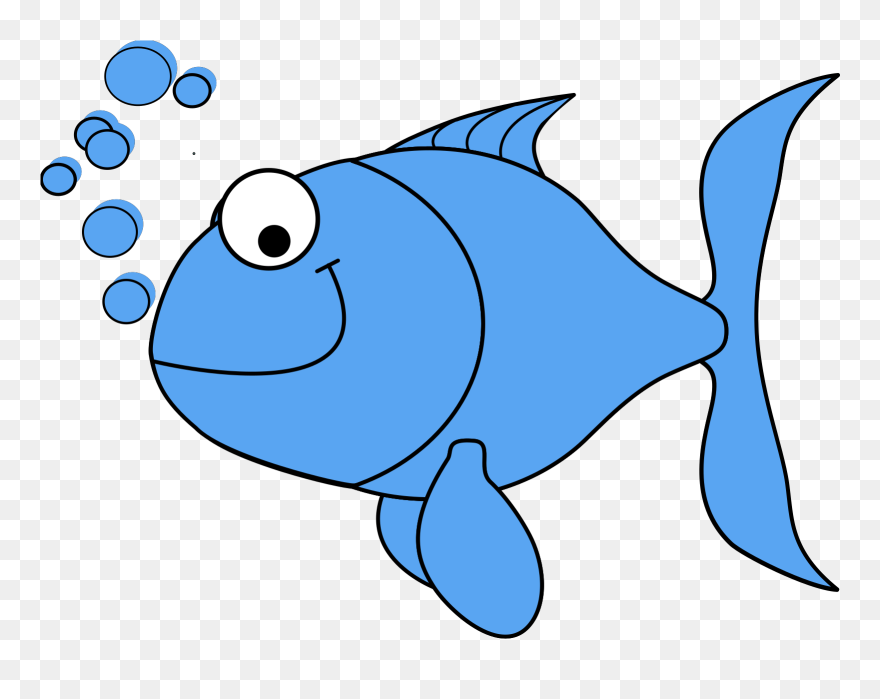 City Of Lake Elsinore Summer Swim Program - Blue Fish Clipart - Png Download