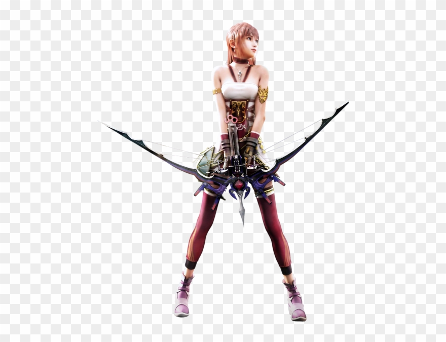 Awesome Game Characters Lightning - Serah Farron Xiii 2 Clipart