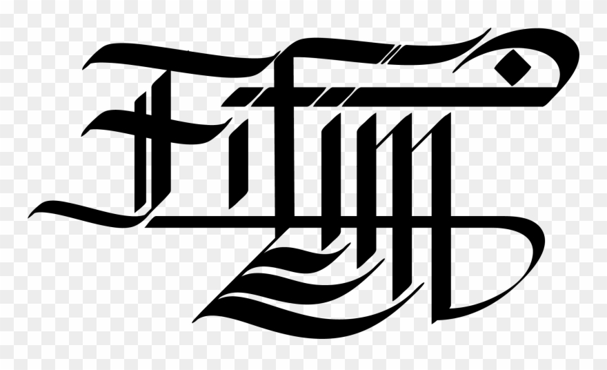 Calligraphy, Penmanship, Lettering, Calligraphy Art - Graphic Design Clipart
