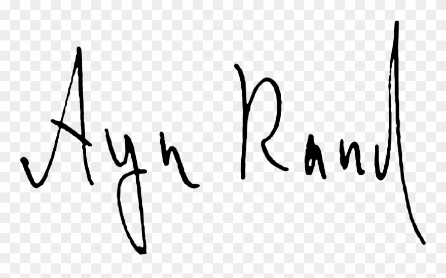 Ayn Rand Clipart