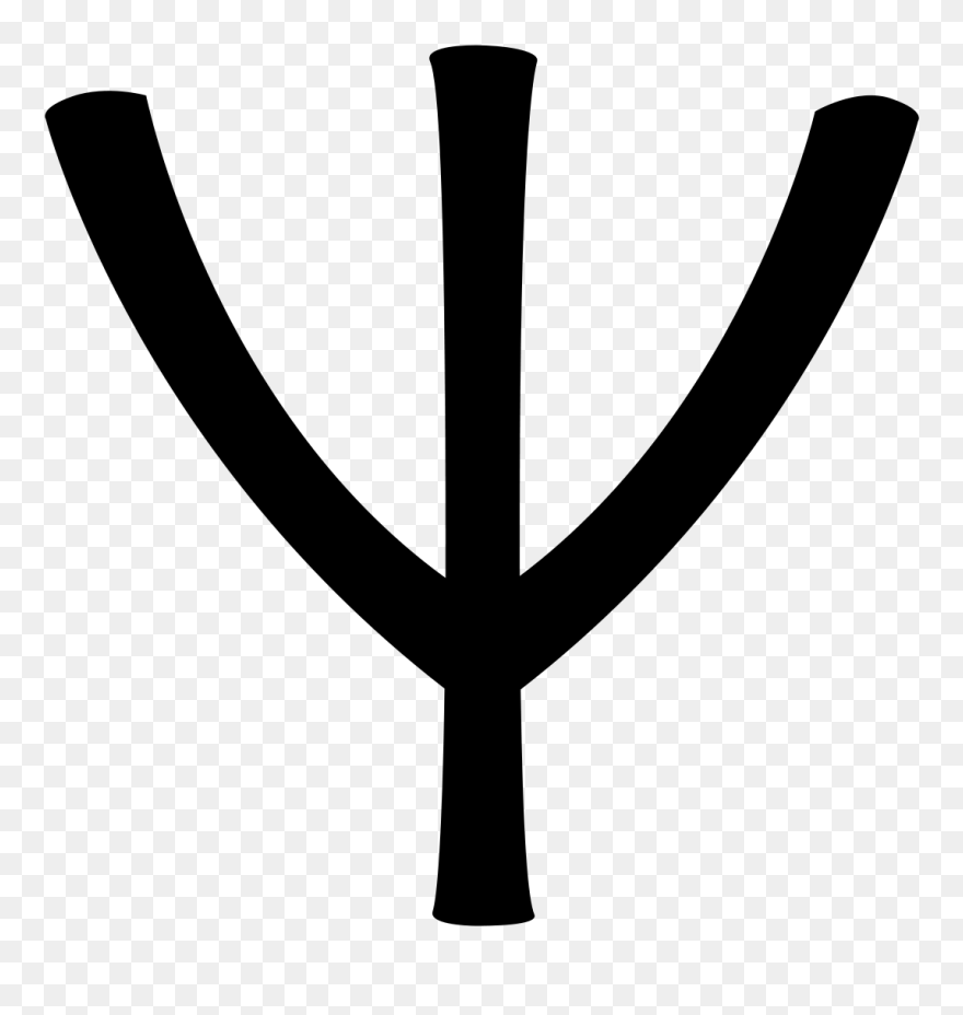Greek Psi Classical - Symbole Psy Clipart
