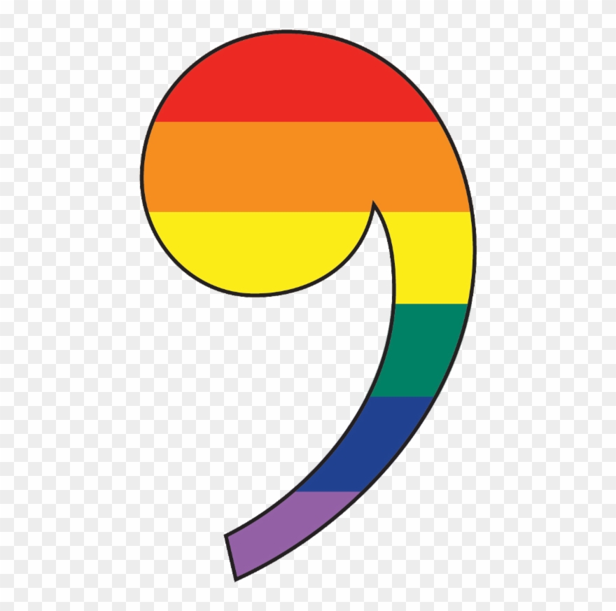 The Wisconsin Conference Has A Committee To Help Please - Rainbow Comma Clipart