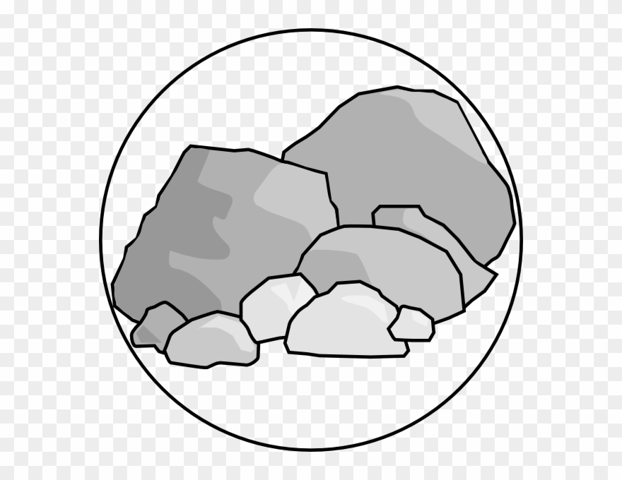 Clip Art Rock - Png Download