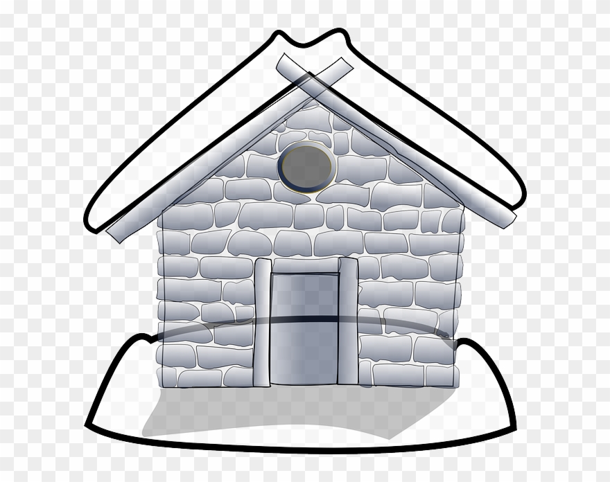 Climate Change New - Stone House Cartoon Clipart