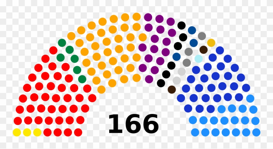 Svg Black And White Congress Clipart Unicameral Legislature - Malaysia Parliament Seat 2018 - Png Download