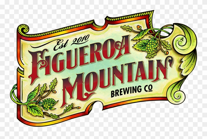 Fig Mtn - Figueroa Mountain Brewery Logo Clipart