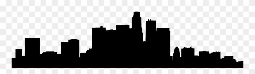 Clipart Library Los Angeles Skyline Silhouette At Getdrawings - Los Angeles Skyline Silhouette Png Transparent Png