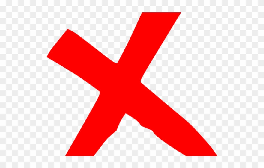 Red Cross Mark Clipart Tanda - Clip Art - Png Download