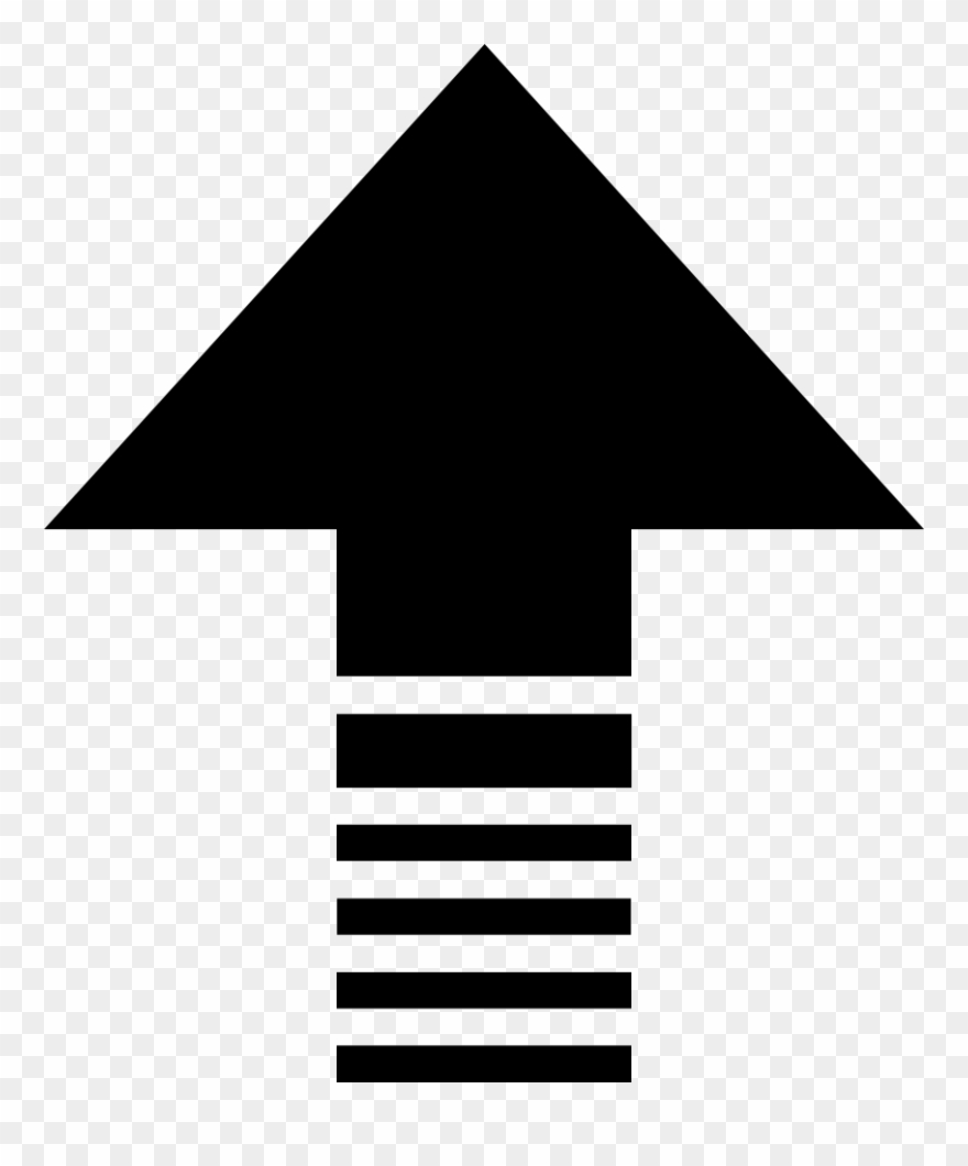 Svg Free Download Onlinewebfonts - Up Arrow Png Clipart