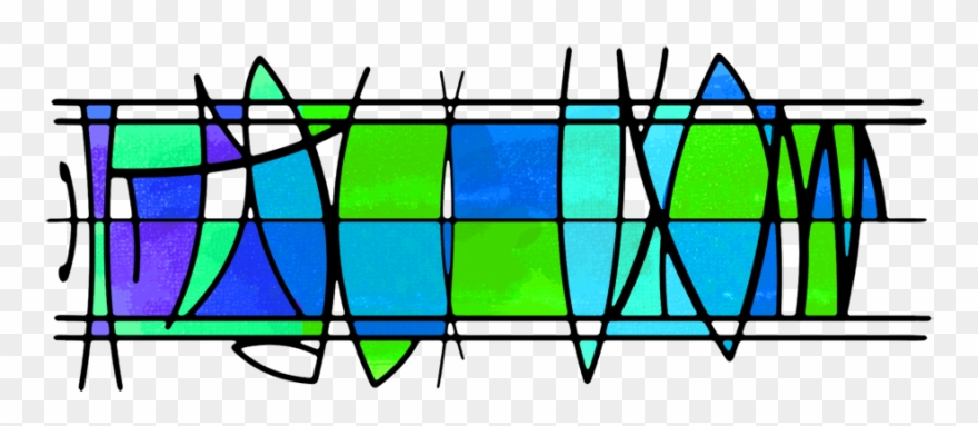 Grand Park Is A 12-acre Urban Park In The Heart Of - Stained Glass Clipart