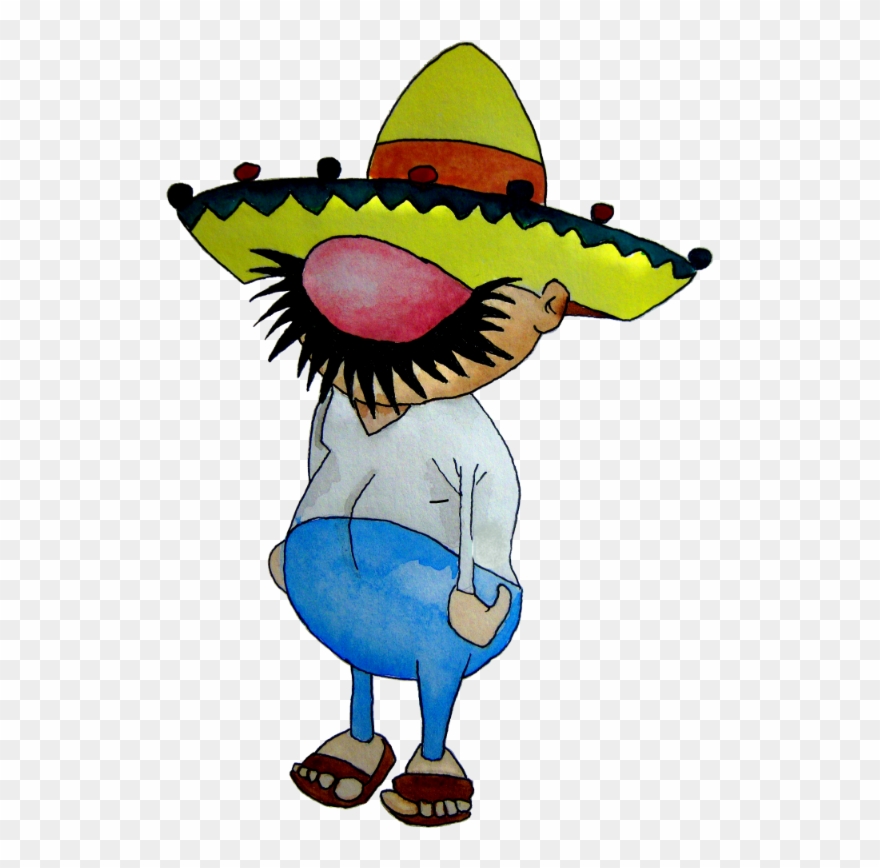 Clip Download Burrito Clipart Mexican - Mexican Dude - Png Download