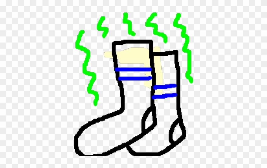 Socks Clipart Smelly Sock - Smelly Socks - Png Download