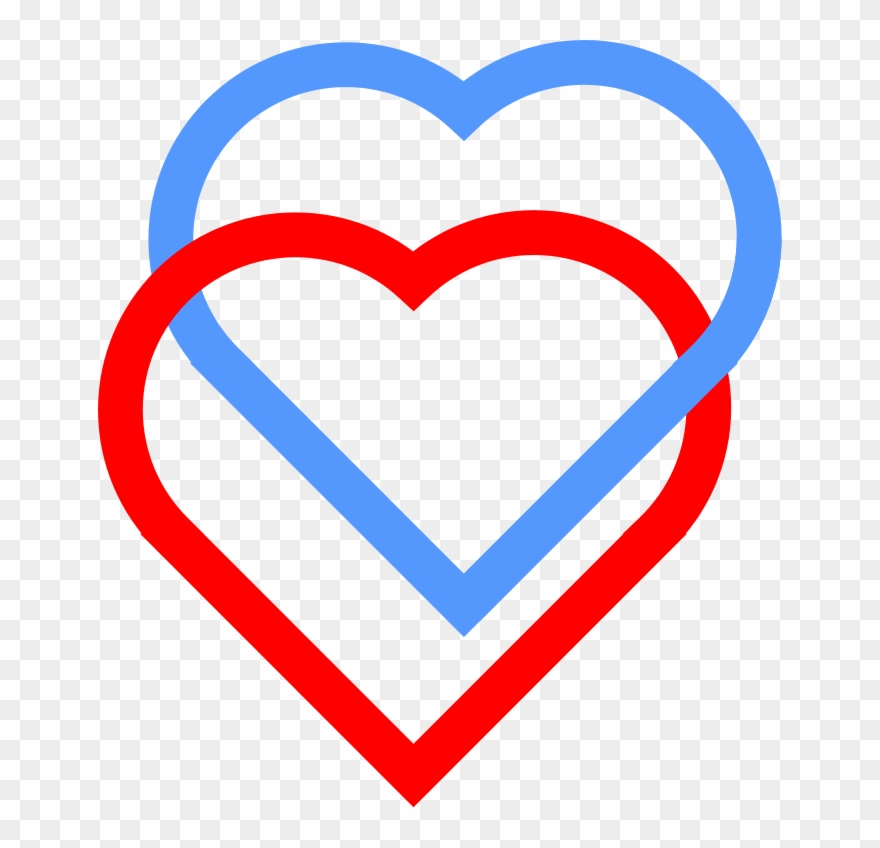 Love Heart Symbol Rings - Symbols Of Love And Caring Clipart